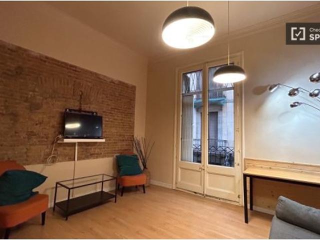 Apartamento de 1 dormitorio en alquiler en El Raval, se admiten parejas