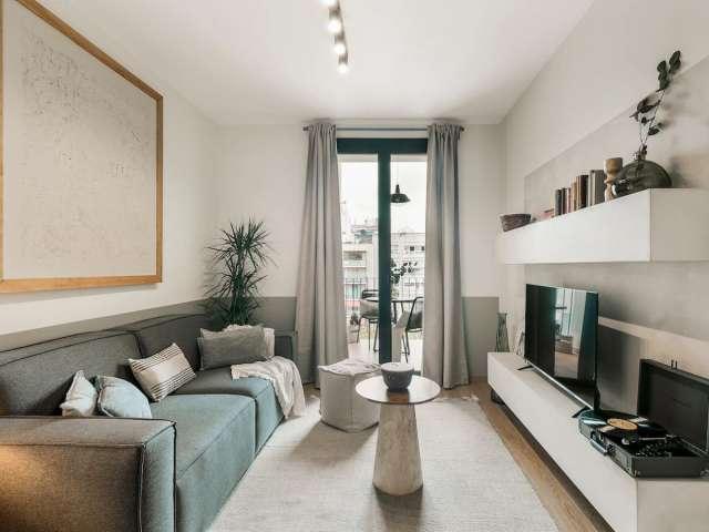 Apartamento de 1 dormitorio en alquiler en L'Eixample, Barcelona