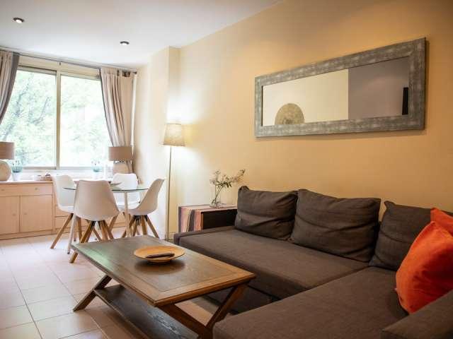 Apartamento de 1 dormitorio en alquiler en Lista, Madrid