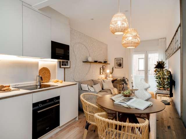 Apartamento de 1 dormitorio en alquiler en Lista, Madrid