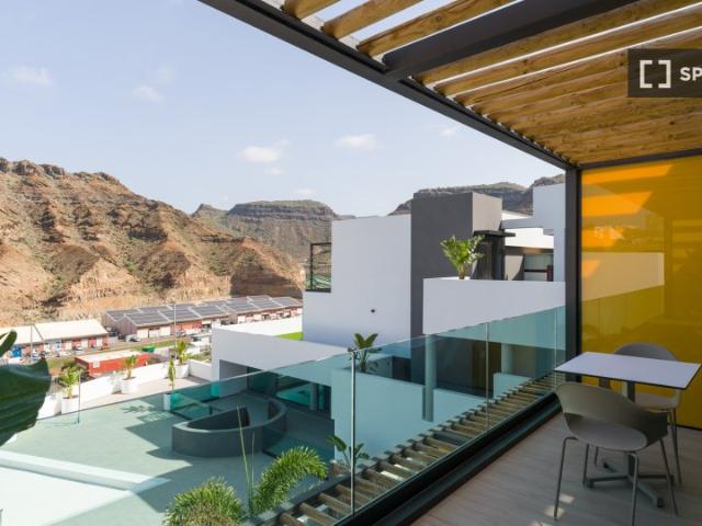 Apartamento de 1 dormitorio en alquiler en Mogán