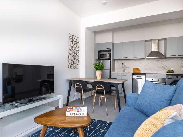 Apartamento de 1 dormitorio en alquiler en Nou Moles, Valencia