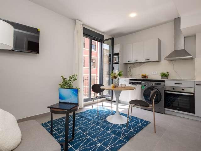 Apartamento de 1 dormitorio en alquiler en Nou Moles, Valencia