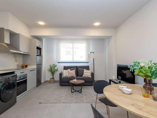 Apartamento de 1 dormitorio en alquiler en Nou Moles, Valencia