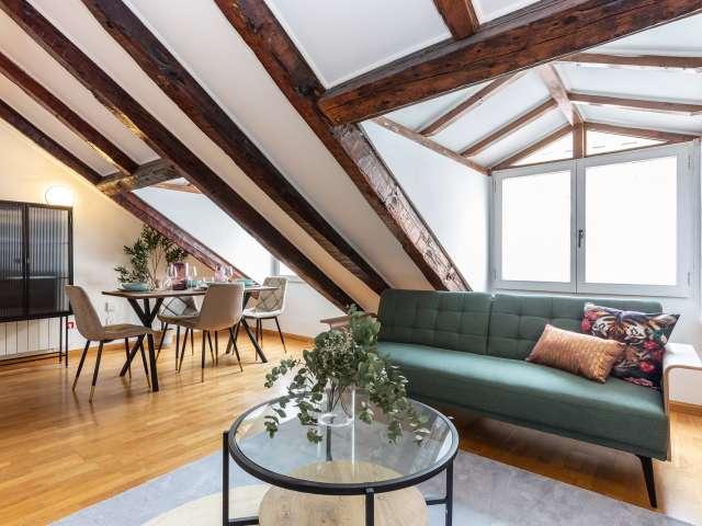 Apartamento de 1 dormitorio en alquiler en Sol, Madrid