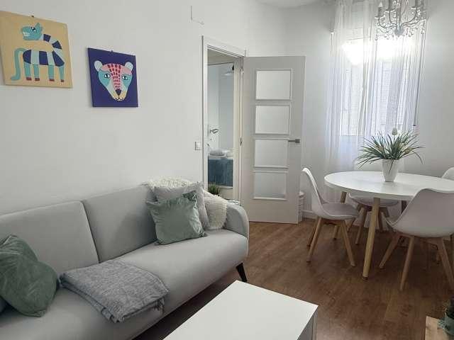 Apartamento de 1 dormitorio en alquiler en Pacífico, Madrid