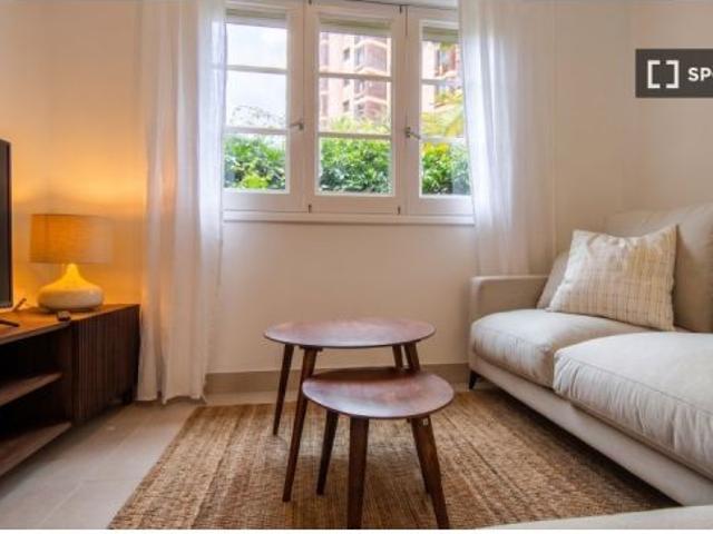 Apartamento de 1 dormitorio en alquiler en Toscal, gastos incluidos