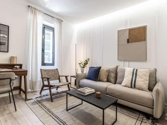 Apartamento de 1 dormitorio en alquiler en Trafalgar, Madrid