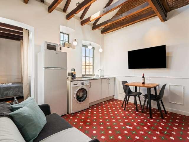 Apartamento de 1 dormitorio en alquiler en Trafalgar, Madrid