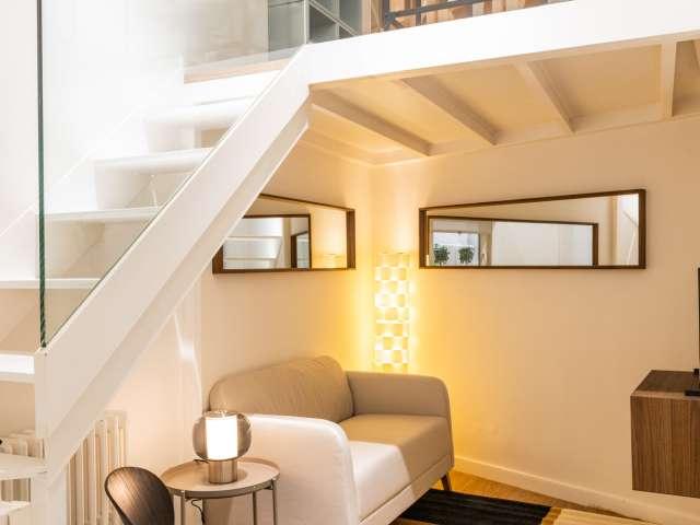 Apartamento de 1 dormitorio en alquiler en Trafalgar, Madrid