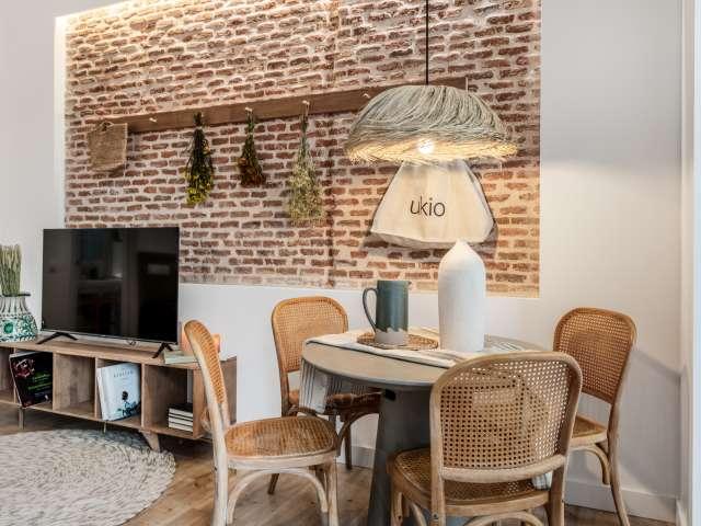Apartamento de 1 dormitorio en alquiler en Trafalgar, Madrid