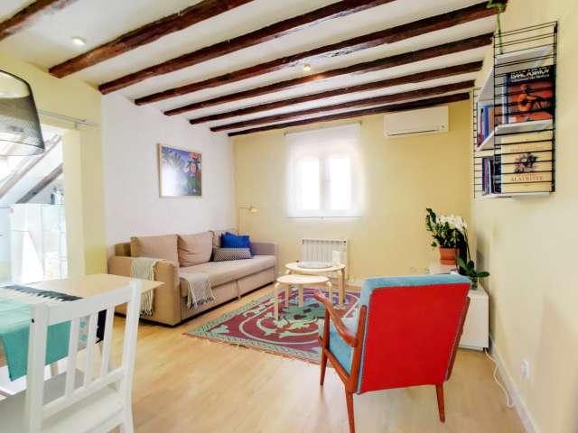 Apartamento de 1 dormitorio en alquiler en Universidad, Madrid