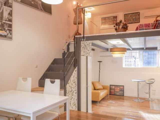 Apartamento de 1 dormitorio en alquiler en Valdezarza, Madrid