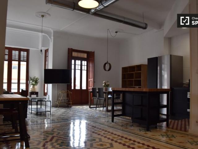 Apartamento de 1 dormitorio en alquiler en El Botànic, Valencia
