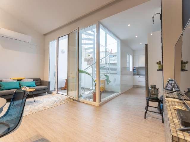Apartamento de 1 dormitorio en alquiler en Valencia