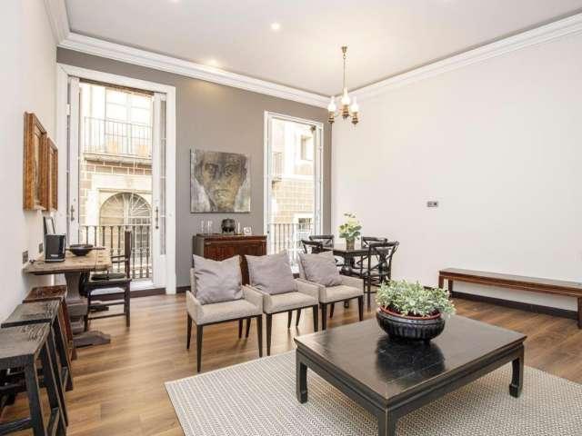 Apartamento de 1 habitación en alquiler en El Gòtic