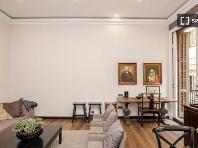 Apartamento de 1 habitación en alquiler en El Gòtic