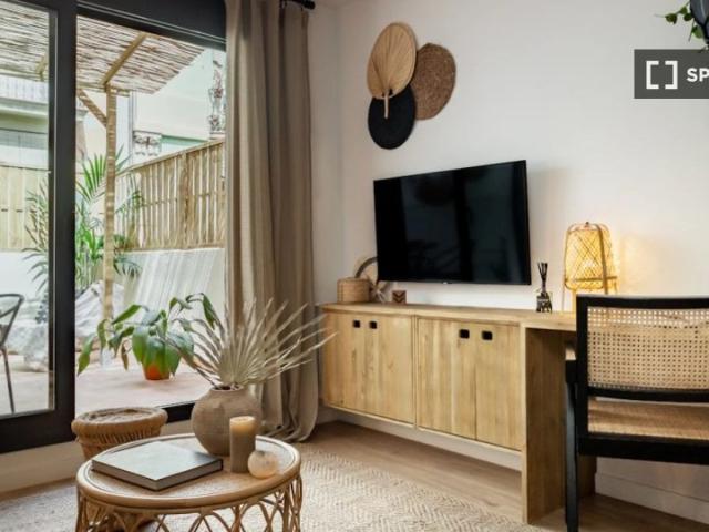 Apartamento de 1 habitación en alquiler en Vila de Gràcia
