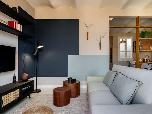 Apartamento de 1 habitación en alquiler en Vila de Gràcia