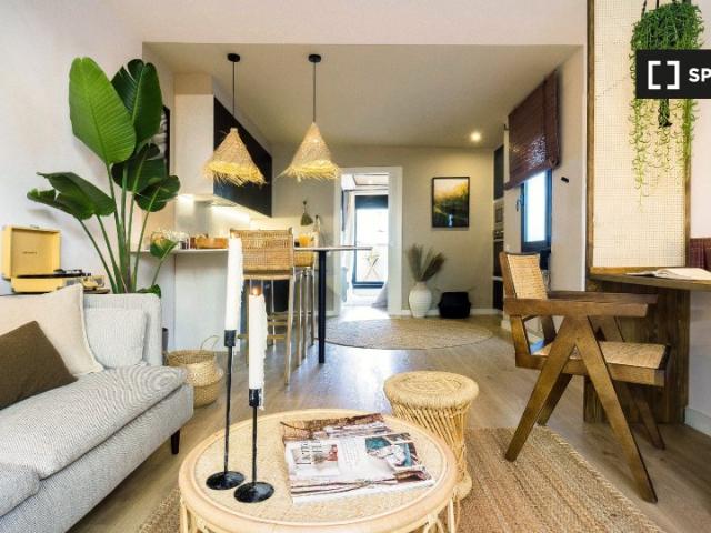 Apartamento de 1 habitación en alquiler en Vila de Gràcia