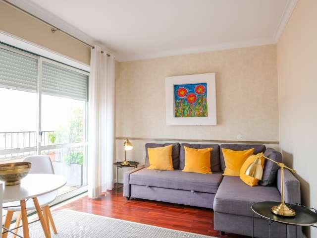 Apartamento de 1 quarto para alugar em Campolide, Lisboa