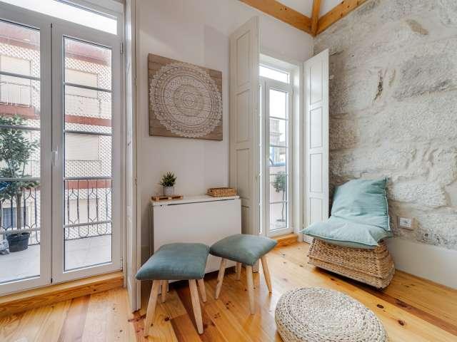 Apartamento de 1 quarto para alugar em Cedofeita, Porto