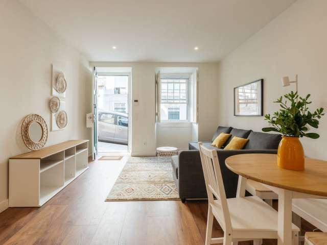 Apartamento de 1 quarto para alugar em Lisboa