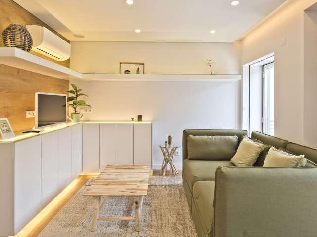 Apartamento de 1 quarto para alugar em Lisboa