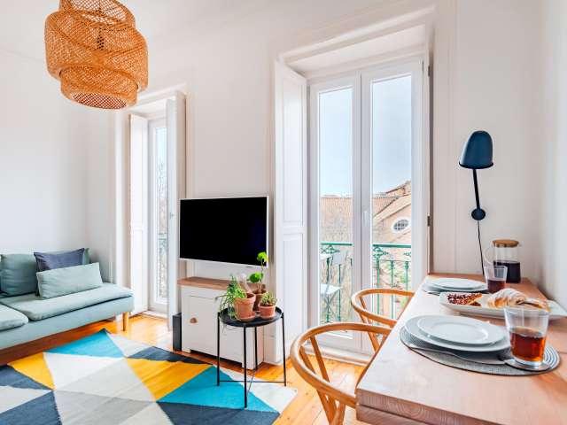 Apartamento de 1 quarto para alugar em Lisboa, Portugal