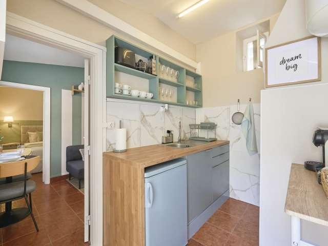 Apartamento de 1 quarto para alugar em Oeiras, Lisboa