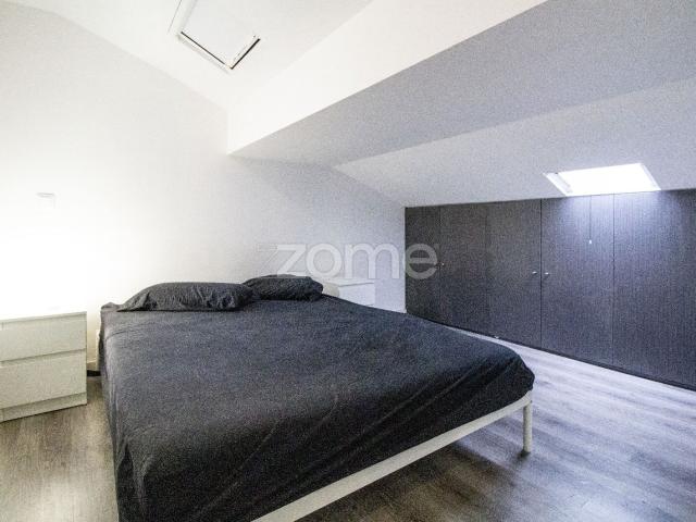 Apartamento de 1 Quarto Sótão