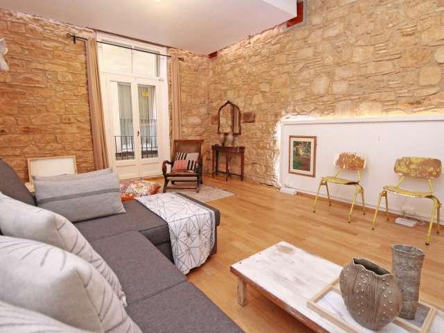 apartamento de 2 dormitorios con aire acondicionado en alquiler en el Born, Barcelona