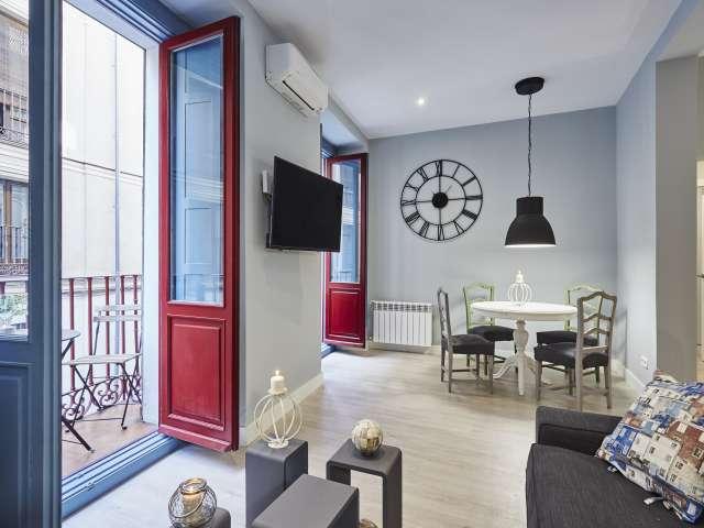 Apartamento de 2 dormitorios en alquiler en Cortes, Madrid
