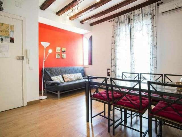 Apartamento de 2 dormitorios en alquiler en El Raval, Barcelona