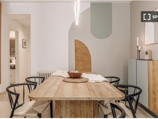 Apartamento de 2 habitaciones en alquiler en Almagro, Madrid, para profesionales