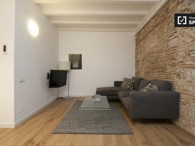 Apartamento de 2 habitaciones en alquiler en El Gòtic, Barcelona