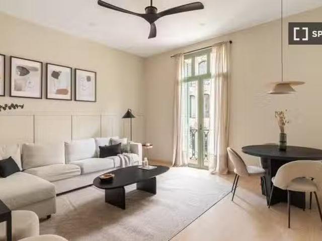 Apartamento de 2 habitaciones en alquiler en la Dreta, Barcelona