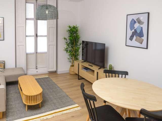 Apartamento de 2 habitaciones en alquiler en Sant Francesc, Valencia