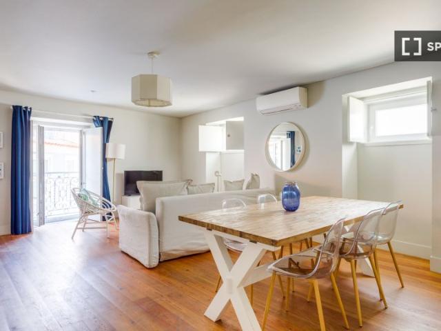 Apartamento de 2 quartos para alugar em Cais do Sodré, Lisboa