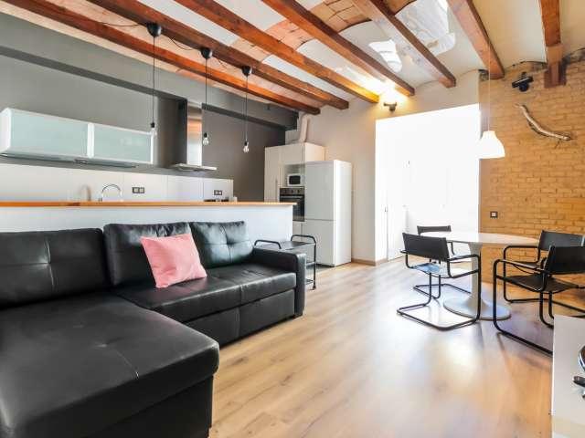 Apartamento de 3 dormitorios en Poble sec, Barcelona