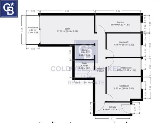 Apartamento de 3 hab centro de Roses con parking, trastero y licencia