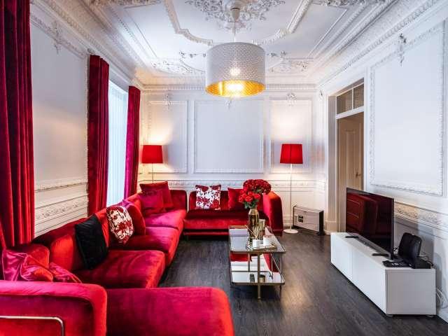 Apartamento de 3 quartos chique para alugar em Campolide, Lisboa