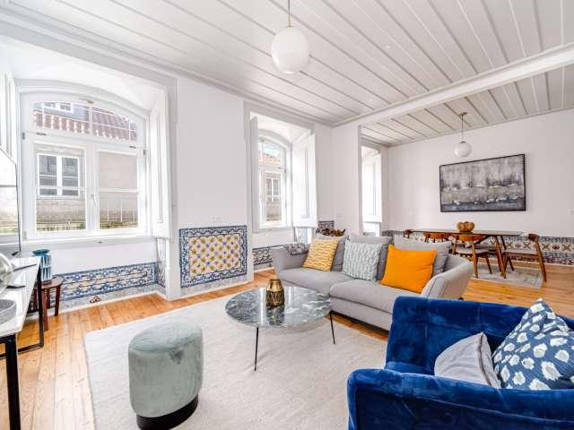 Apartamento de 3 quartos para alugar em Santa Maria Maior, Lisboa
