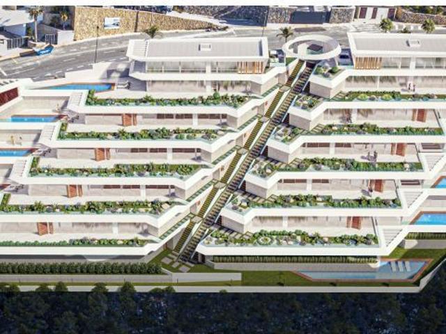 ?️ Apartamento de lujo en planta baja con gran superficie y piscina privada en Mascarat Bay Views –