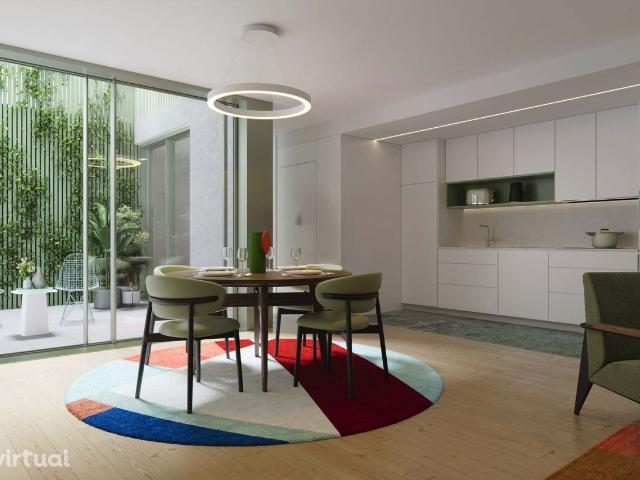 Apartamento de Luxo com Terraço e Garagem