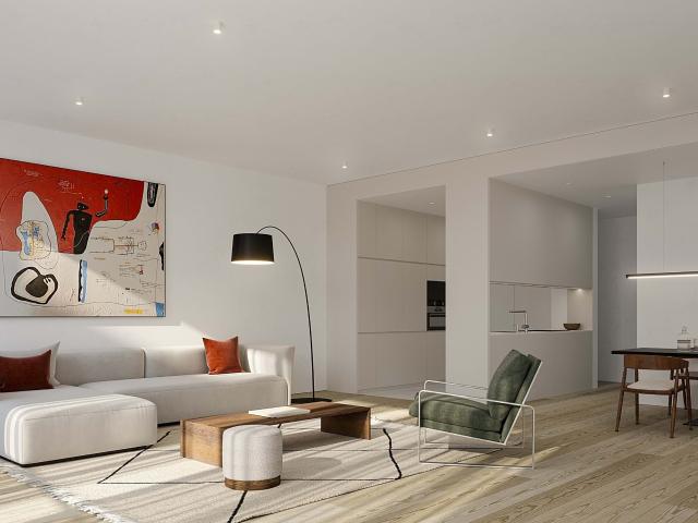 Apartamento de luxo de 1 quarto na Av. Valbom, Cascais — charme, exclusividade e conforto