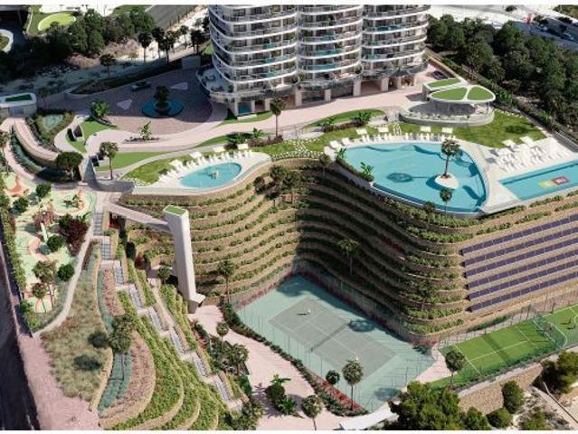 Apartamento de obra nueva con 3 dormitorios en Benidorm