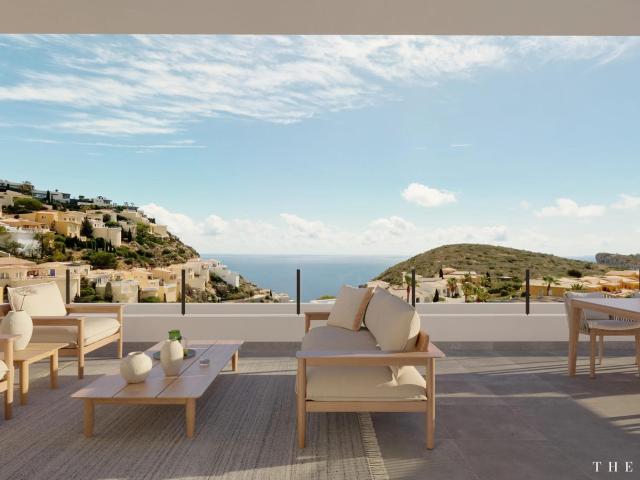 Apartamento dúplex con vistas panorámicas, en construcciónew. 345m² Moraira