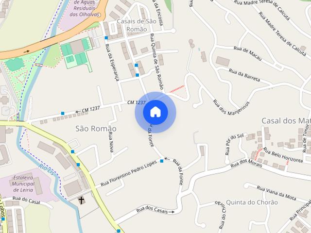 Apartamento e junto ao restaurante Luna em Leiria