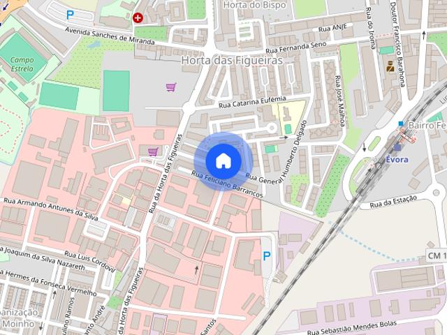 Apartamento em zona central de Evora